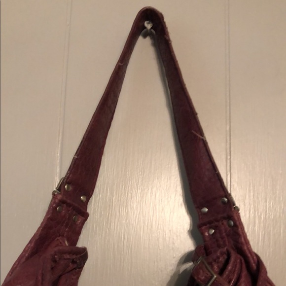 Jessica Simpson Purple Faux Leather Purse - Picture 2 of 6